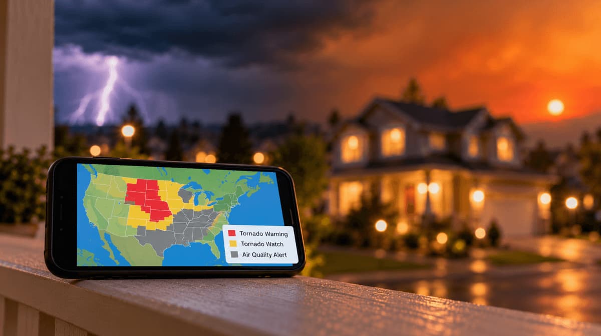 National Weather Alerts Map: How to Read Today's U.S. Warnings and Protect Your Home's Air