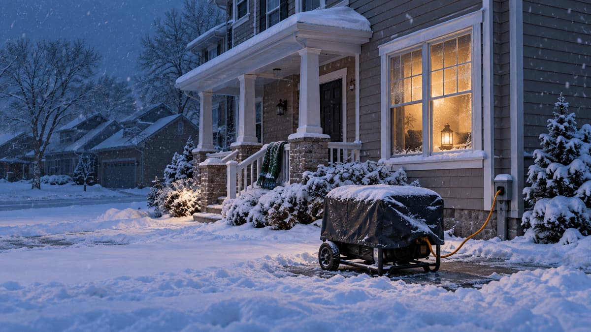 Heating Your Home In A Winter Power Outage: Furnaces, Heat Pumps & Generators