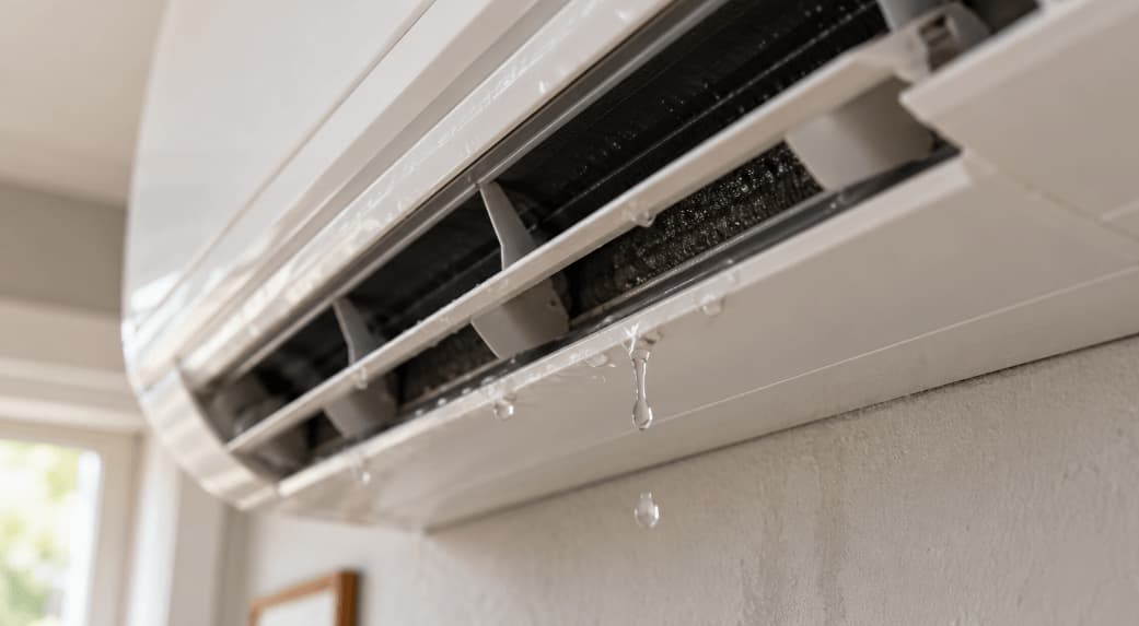 Mini Split Leaking Water Inside? How to Unclog the Drain Line