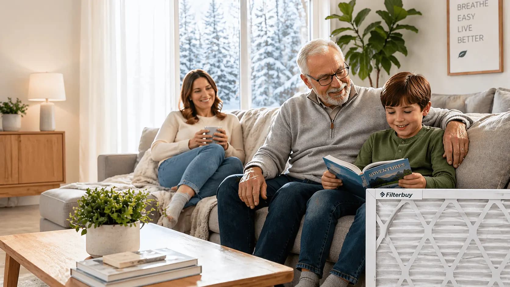 Winter IAQ Tips for Sensitive People: Kids, Seniors & Allergy Sufferers