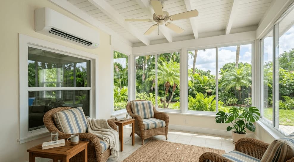 How to Cool a Florida Room or Sunroom
