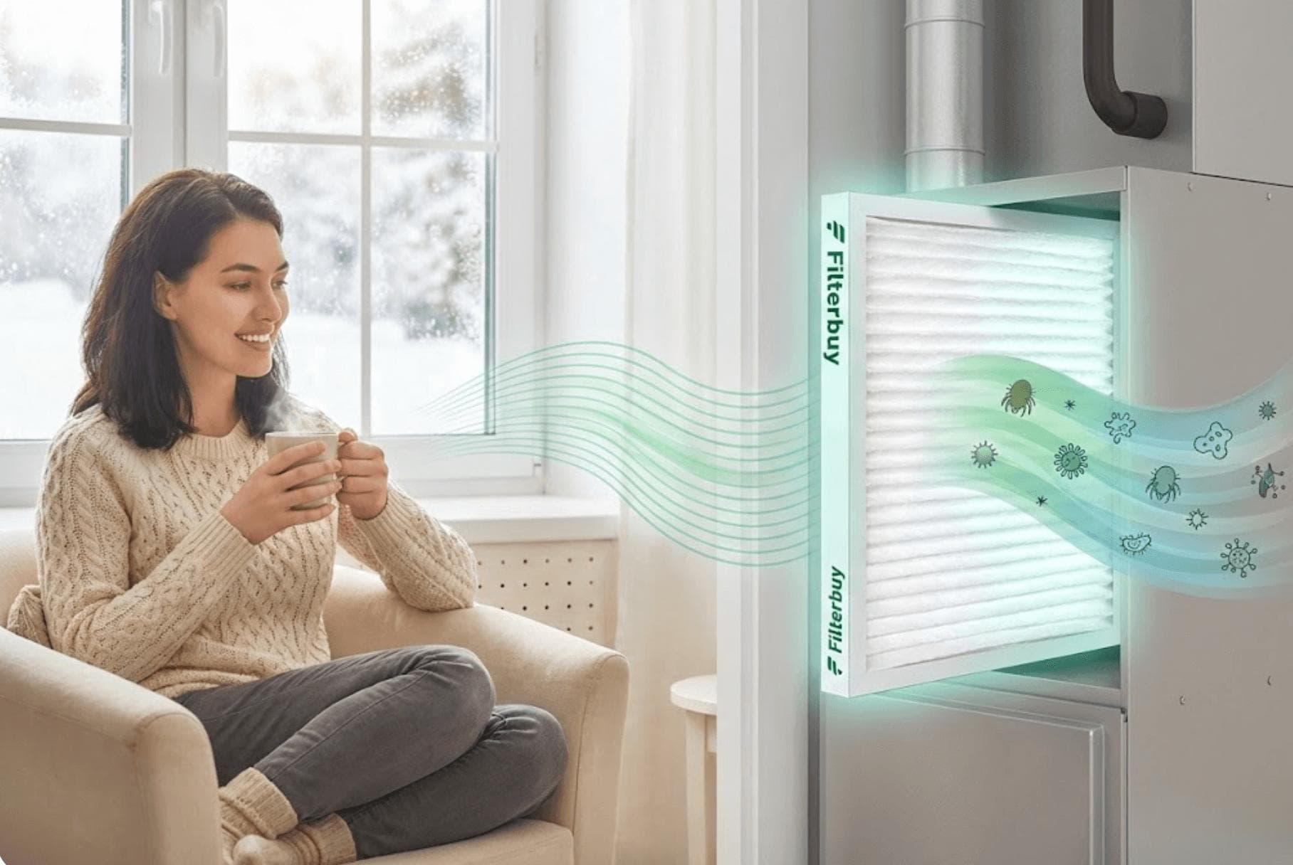 How Air Filters Help Winter Allergies: A Homeowner’s Guide