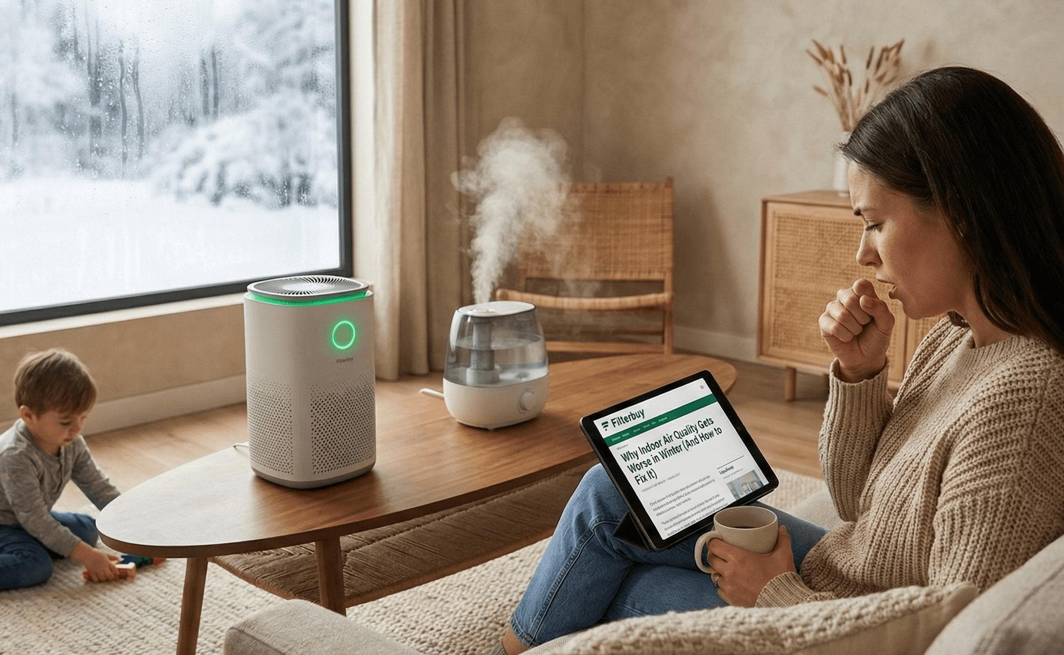 Why Indoor Air Quality Gets Worse in Winter (And How to Fix It)