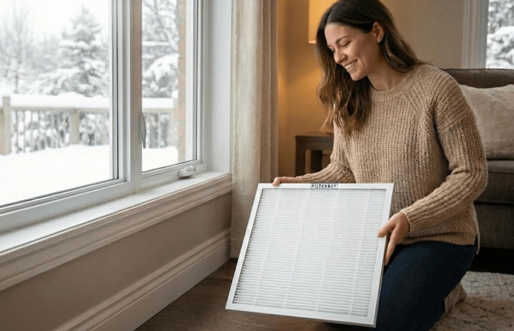 How to Optimize Home Airflow & Comfort in Winter with a Clean Filter