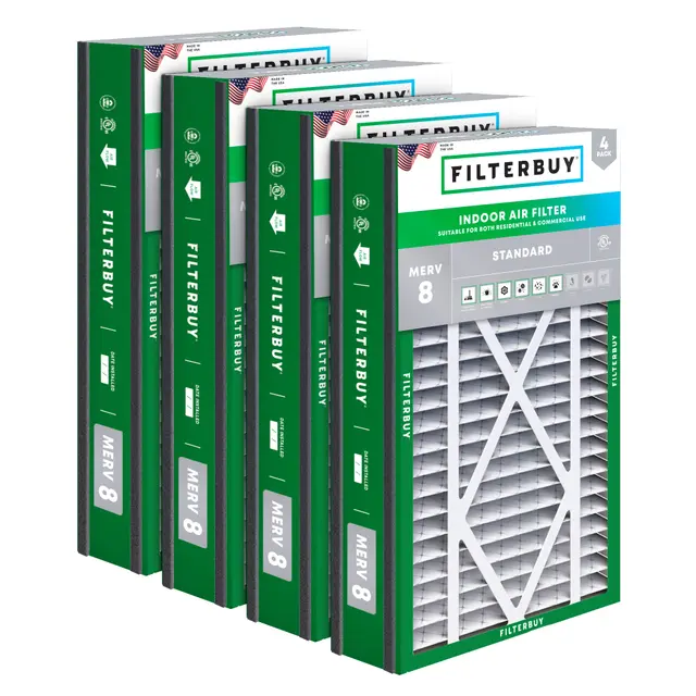 Trion Air Bear Cub 16x25x3 MERV 8 Replacement Filter - 6 Quantity