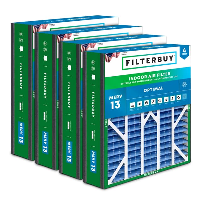 Payne 20X25X5 MERV 13 Replacement Filter - 6 Quantity