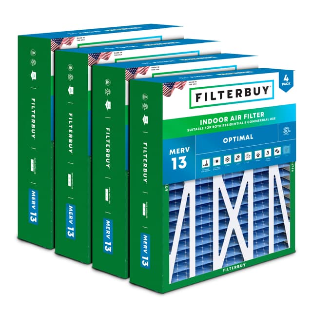 17.5x21x4.5 MERV 13 Rheem RXHF-E17AM10, RXHF-E17AM13 Replacement Filter - 6 Quantity