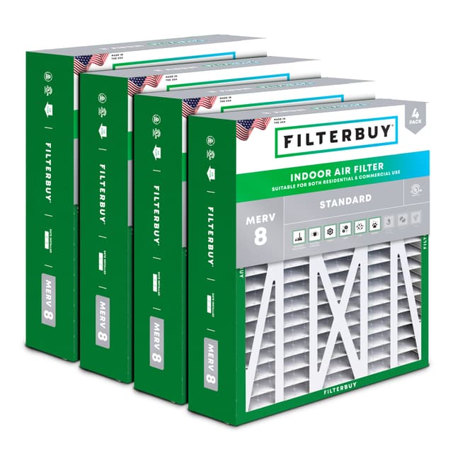 21x21x4.5 MERV 8 Ruud RXFH-E21AM10, RXFH-E21AM13 Replacement Filter - 6 Quantity