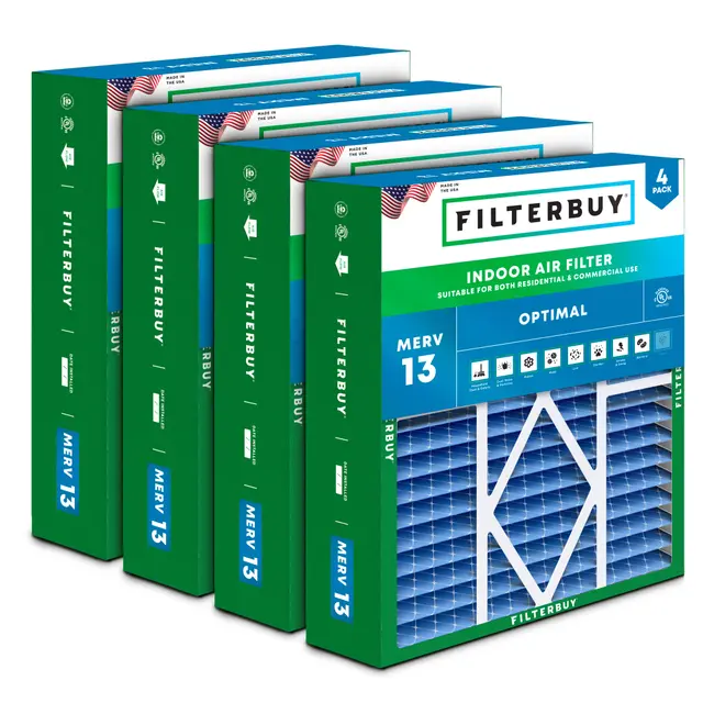 BDP 20X25X5 MERV 13 Replacement Filter - 6 Quantity