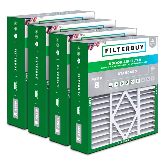 Amana 20x25x5 MERV 8 Aftermarket Replacement Filter - 6 Quantity