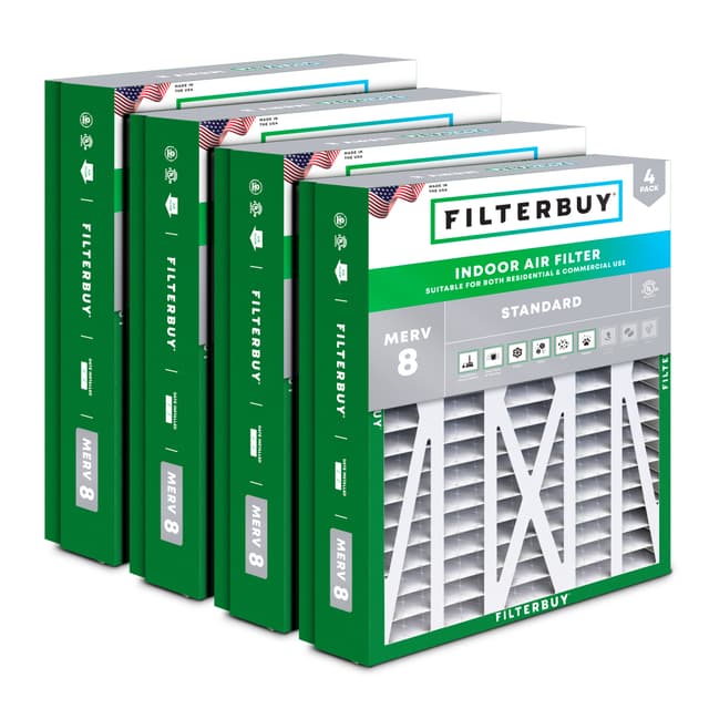 American Standard 24.5x27x5 MERV 8 Aftermarket Replacement Filter - 6 Quantity