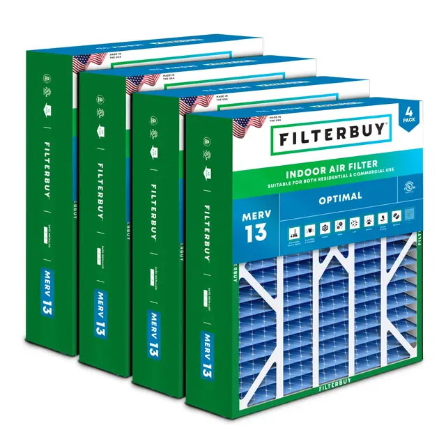 20X25X6 Aprilaire Compatible 2200 / 201 MERV 13 Replacement Filter - 6 Quantity