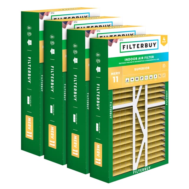 Electro-Air 16x25x5 MERV 11 Replacement Filter - 6 Quantity