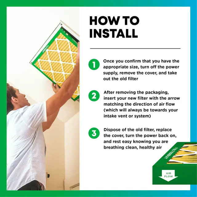 12x24x4 MERV 11 Pleated Air Filter - 6 Quantity